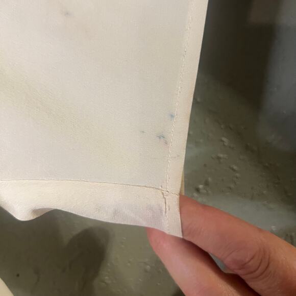 Vtg Laura & Jane Collection Womens Silk Blouse w/Pocket M Old Money Workwear - Picture 11 of 11